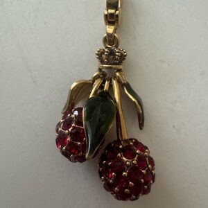 Juicy Couture Red Cherry Charm Cherries